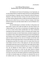 Eseja 'Lenz "Der Hofmeister oder Vorteile der Privaterziehung"', 1.