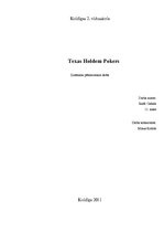 Referāts 'Texas Holdem Pokers', 1.
