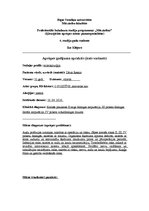 Prakses atskaite 'Aprūpes plāns mikroķirurģijā', 1.