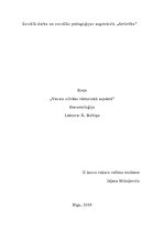 Eseja 'Vecais cilvēks vēsturiskā aspektā', 1.