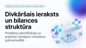 Prezentācija 'Divkāršais ieraksts un bilances struktūra', 1.