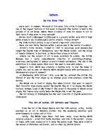 Referāts 'Culture', 1.