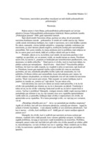 Eseja 'Recenzija Jura Batņas rakstam psiholoģijas žurnālā "Psiholoģijas pasaule"', 1.