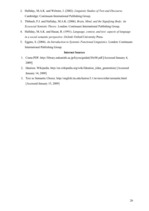 Referāts 'Halliday’s Approach to Text Analysis', 26.