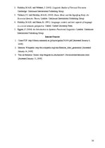 Referāts 'Halliday’s Approach to Text Analysis', 27.