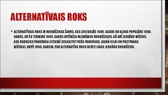 Prezentācija 'Rokmūzika', 17.