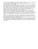 Eseja 'The History of Photography: Past Through Present', 3.