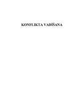 Referāts 'Konflikta vadīšana', 1.