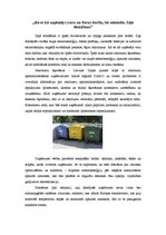 Eseja 'Ko es kā uzņēmējs (varu un daru) darīšu, lai veicinātu zaļo domāšanu', 1.