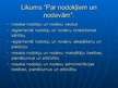 Prezentācija 'Nodokļi un nodevas transportlīdzekļiem', 4.