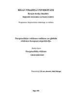 Konspekts 'Starptautiskās reklāmas vadīšana un globālo reklāmas kampaņu organizācija', 1.