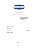 Referāts 'Industrijas analīze ēdināšanas pakalpojumu sniedzējiem', 1.