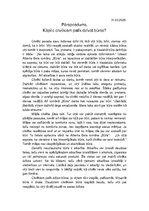 Eseja 'Pārspriedums par Alberta Bela romānu "Būris"', 1.