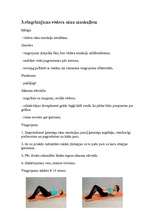 Referāts 'Vingrojumu komplekss', 4.