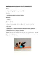 Referāts 'Vingrojumu komplekss', 9.