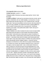 Referāts 'Klases prognozēšanas karte', 2.