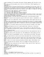 Eseja 'Marketing 21', 5.