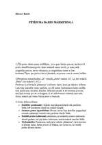 Konspekts 'Pētījuma darbs mārketingā', 1.