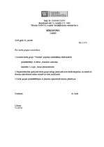 Paraugs 'Rīkojums', 1.