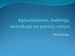 Prezentācija 'Aptaukošanās, bulīmija, anoreksija un pareizs uzturs', 1.