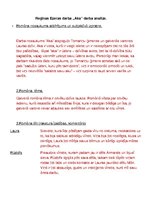 Konspekts 'Regīnas Ezeras darba "Aka" darba analīze', 1.