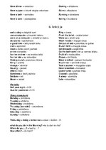 Konspekts 'English', 2.