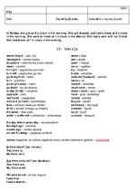 Konspekts 'English', 9.