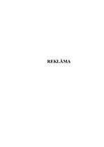 Referāts 'Reklāma', 1.