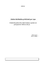 Referāts 'Skolas darbinieku priekšstati par repu', 1.
