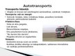 Prezentācija 'Transporta veidi, to raksturojums, salīdzinājums', 7.
