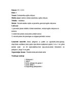 Konspekts 'Stundas konspekts mājturībā', 1.