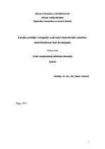 Referāts 'Latvijas politiķu svarīgākie uzdevumi ekonomiskās attīstības nodrošināšanai šajā', 1.