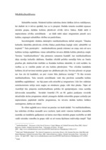 Eseja 'Multikulturālisms', 1.