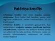 Prezentācija 'Patēriņa kredīti', 1.