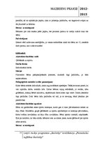 Prakses atskaite 'Mazbērnu prakse pirmsskolas izglītības iestādē', 13.