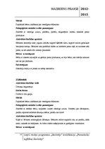 Prakses atskaite 'Mazbērnu prakse pirmsskolas izglītības iestādē', 18.