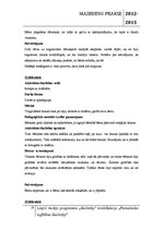 Prakses atskaite 'Mazbērnu prakse pirmsskolas izglītības iestādē', 19.