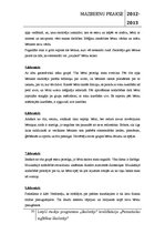 Prakses atskaite 'Mazbērnu prakse pirmsskolas izglītības iestādē', 30.