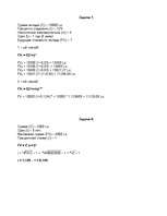 Konspekts 'Ответы на контрольные задачи по финансам', 6.