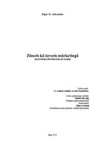 Referāts 'Zīmols kā ierocis mārketingā', 1.