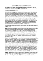 Konspekts 'Rūdolfa Blaumaņa lugas "Indrāni" analīzei', 1.