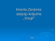 Prezentācija 'Imanta Ziedoņa dzejoļu krājums "Viegli"', 1.