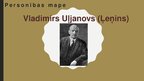 Prezentācija 'Personības mape Vladimirs Uļjanovs (Ļeņins)', 1.