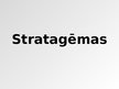 Prezentācija 'Stratagēmas, tirgus nišas stratēģijas un stratēģisko grupu karte', 2.