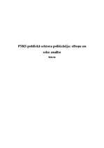 Referāts 'PSRS publiskā sektora politizācija: cēloņu un seku analīze', 1.