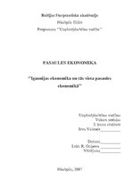 Referāts 'Igaunijas ekonomika un tās loma pasaules ekonomikā', 17.
