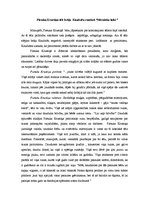 Eseja 'Pietuka Krustiņa tēls brāļu Kaudzīšu romānā "Mērnieku laiki"', 1.