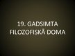 Prezentācija '19.gadsimta filosofiskā doma', 1.