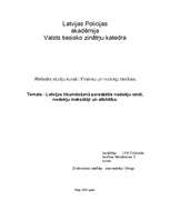 Referāts 'Latvijas likumdošanā paredzētie nodokļu veidi, nodokļu maksātāji un atbildība', 1.
