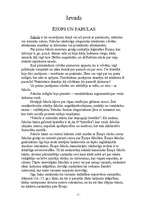 Konspekts 'Ēzopa fabulas', 2.